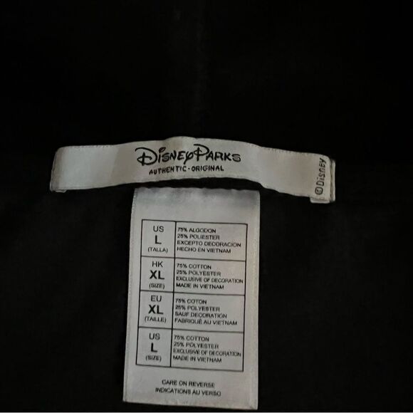 Disney Black Hoodie size L - Picture 5 of 6